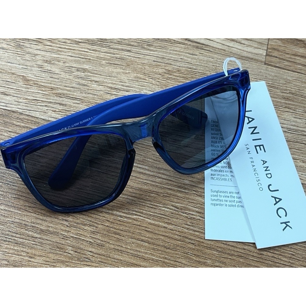 Janie and‎ Jack Infant Toddler Blue Sunglasses Fits 0-2 Years NEW